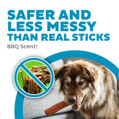 Outward Hound Dogwood mesquite scent invites natural chewing during playtime.
