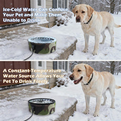 OUXDOXZ waterproof exterior endures snow and rain for reliable outdoor hydration.