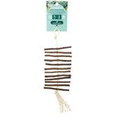 Oxbow Enriched Life apple stick dangly promotes exploration and safe chewing.