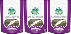 Oxbow Natural Science Joint Support Wafers pack—60-count, USA-made bundle supports small-pet joint health.