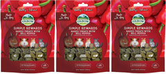 Oxbow Simple Rewards bell pepper treats pack—tasty training rewards with hay for small pets.