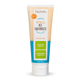 Oxyfresh Premium Cat & Dog Toothpaste tube closeup showing non-toxic gel for plaque control.