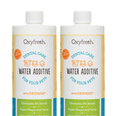 Oxyfresh premium pet dental water additive bottle for daily use and fresher breath
