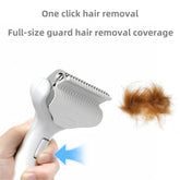 OYCGYLCH deshedding brush for long-haired pets with gentle massage and comfort