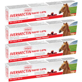 OZIPCO ivermectin horse paste apple flavor 6.08g syringe for easy dosing