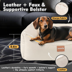 Paatata dog bed 3-in-1 design creates a cozy nest with tent mode.