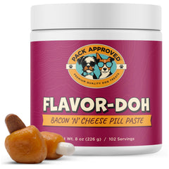 Pack Approved Flavor-Doh wrap-paste makes easy pill wrapping for dogs' capsules.