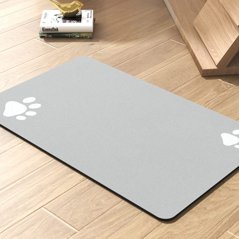 PADOOR feeding mat top view shows absorbent surface for mess-free meals.