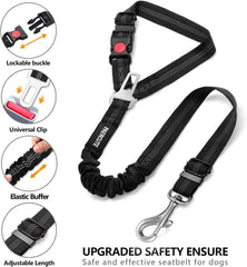 Paercute adjustable length from 60cm to 73cm fits small to large dogs.