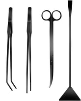 PAFOWO 4pcs aquascaping tools kit for precise trimming and substrate maintenance