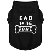 Paiaite Bad to The Bone dog shirt front view shows soft cotton for everyday comfort
