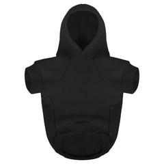 Paiaite Dog Hoodie side view demonstrates comfortable fit for small breeds during outings
