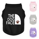Paiaite dog face print shirt front view highlighting everyday wear