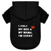 Paiaite dog hoodie fabric close-up shows soft polycotton comfort for daily wear.