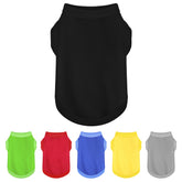 Paiaite pup shirt black XL front view shows soft breathable cotton for everyday comfort.