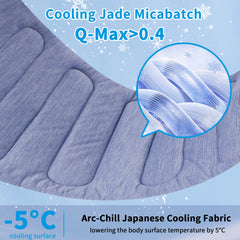 PAIGTEK cooling mat fabric closeup shows skin-friendly breathable surface