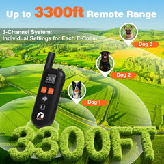 PaiPaitek 3-dog remote system saves time managing multiple pets