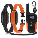 PaiPaitek dog vibration collar with two receivers for multi-dog training, no shock.