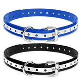 PaiPaitek shock collar strap buckle close-up shows secure fit and rugged build.