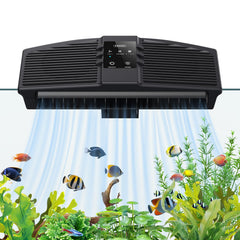 PAIZOO Aquarium Chiller Fan dual-fan setup delivers steady cooling for freshwater or saltwater tanks