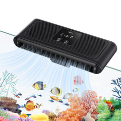 PAIZOO Aquarium Chiller Fan front view shows compact, quiet cooling for aquariums.