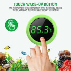 PAIZOO cordless thermometer with external probe simplifies monitoring without water contact.