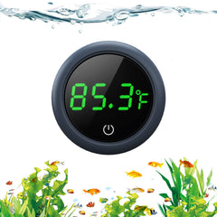 PAIZOO fish tank thermometer with LED display for easy readings.