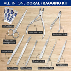 PakCan coral bone cutters provide controlled sectioning for healthy growth.