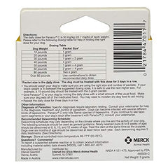 Panacur C dosing table for dogs helps choose the correct daily dose.