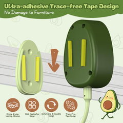 PANRIO avocado-shaped interactive toy adds playful charm to daily exercise routines.