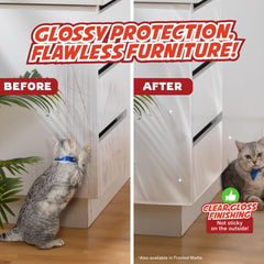 Panther Armor application scene showing cat-scratches guarded surfaces