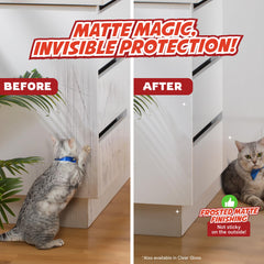 Panther Armor easy removal shows no residue after tape removal