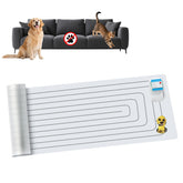 PAPARELA Scat Shock Mat side view shows a 60x12-inch training area deterring pets.