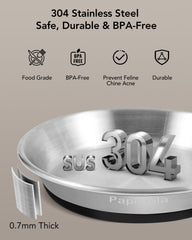 PapiCola bowl with 15.2 fl oz capacity for wet food, water, or treats.