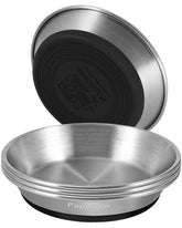 PapiCola stainless steel cat bowl - heavy-base stability for steady meals.