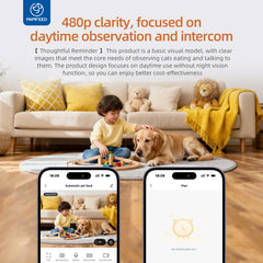 PAPIFEED app control interface for remote scheduling and feeding management.
