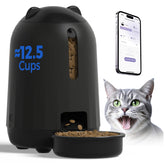 PAPIFEED automatic cat feeder front view for reliable meal timing.
