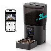 PAPIFEED automatic feeder front view with BPA-free body for hygienic feeding.