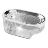 PAPIFEED cat water fountain front view highlights easy hydration for busy pet parents.