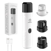 PAPIFEED dog nail grinder with dual LED lights for precise trimming