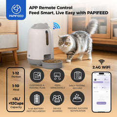 PAPIFEED dual-power supply highlights uninterrupted meals during outages