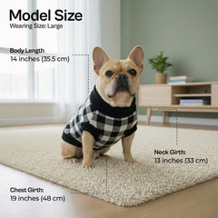 Parisian Pet closeup showing warm wool texture and elegant detailing