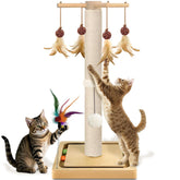 PAROTO cat post sisal base shows sturdy stability for energetic indoor play