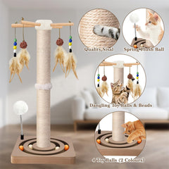 PAROTO cat-toys-hanging-feathers invites interactive play and mental stimulation.