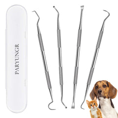 PARYUNGR dental tools kit with case for organized at-home pet dental care