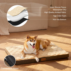 Patas Lague waterproof cover material offers mess-resistance and easy cleanup.
