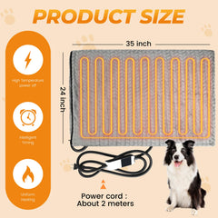 PatiencET oversized machine-washable cover simplifies cleaning after outdoor use.