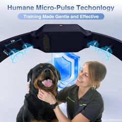 PATPET remote control handheld showing easy power on/off via magnetic switch