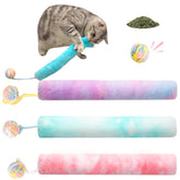 PATTEPOINT Cat Kicker Toy pillow closeup—soft fabric ideal for cuddling and gentle play.