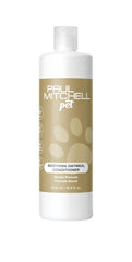 Paul Mitchell Pet soothing oatmeal conditioner bottle pour highlights gentle cleansing for sensitive skin